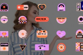 Sticker Titles for After Effect 44390002