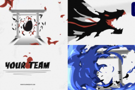 Fire Dragon Logo for Premiere Pro 47517362