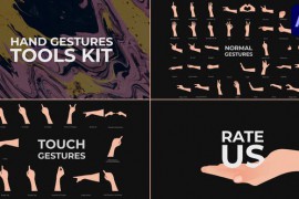 Hand Gestures Tools Kit for After Effects 51057917