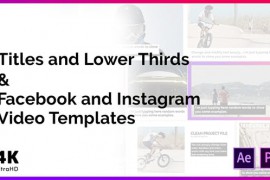 Titles & Social Media Templates 22596908
