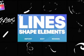 Flash FX Shape Lines | FCPX 23506327