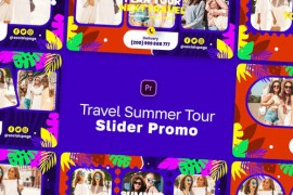 Travel Summer Tour Slider Promo MOGRT 46076803
