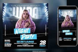 Free Download:Night Club Flyer v13 58655426