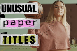 Unusual Paper Titles 51317050