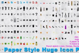Paper Style Huge Icon Pack 4286452