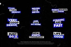 Glitch Typography Titles | After Effects 49206542
