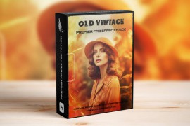 8mm Retro Film Style Premiere Pro Template - Vintage Cinematic Look 50028808