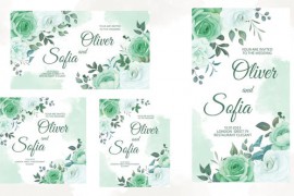 Wedding Invitation Intro 4 in 1 42304679
