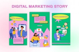 Digital Marketing Instagram Story Premiere Pro Template 44601141