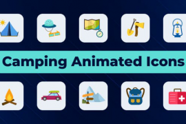 Camping Animated Icons 52005422