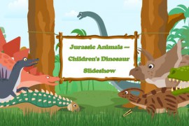 Jurassic Animals--Children's Dinosaur Slideshow 43672758