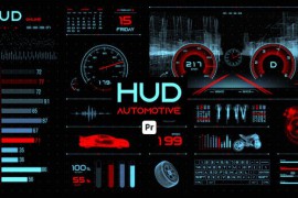 HUD Automotive for Premiere Pro 44688538