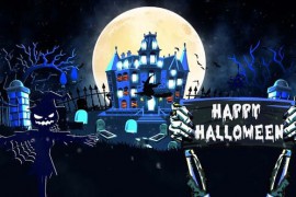 Happy Halloween Intro MOGRT 48564475