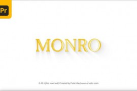 Minimalistic Logo Intro | MOGRT | Logo Reveal 45870907