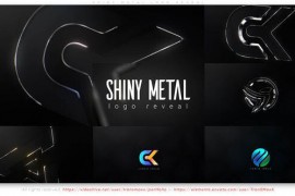 Shiny Metal Logo Reveal 51227819