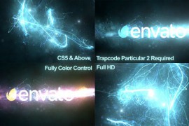 Glowing Particles Logo Reveal 5 9395906