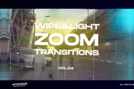 Wipe and Light Zoom Transitions Vol. 04 45307689