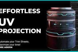 Free Download:PropGon UV Trim v2.1 for Blender