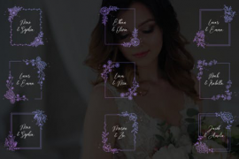 Wedding Titles - Portrait Frames 51165011
