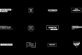 Minimal Titles | FCPX 44915192