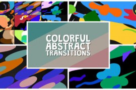 Colorful Abstract Transitions | DaVinci Resolve 50406022