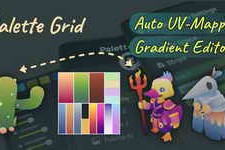 Free Download:Palette Grid v1.2.1 for Blender
