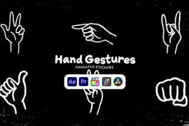 Hands & Gestures Animated Stickers 50571360