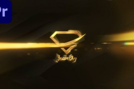 Gold Logo Reveal | Mogrt 51782088