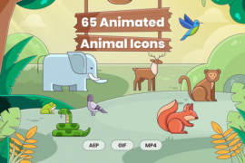 65 Animated Animal Icons 28478278