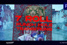 Punch Hole Roll Transitions Vol. 01 for Premiere Pro 45077929