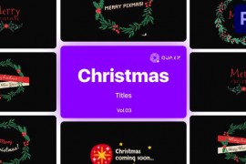 Christmas Titles for Premiere Pro Vol. 03 49537925
