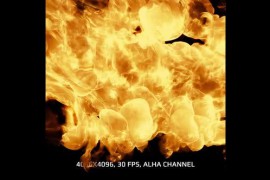 Fire Simulations Pack 7 - 4096x4096, Alpha Channel, ProRes444 35937390