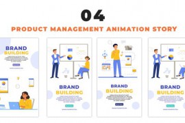 Flat Design Avatar Product Management Team Instagram Story 48655849