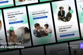 Social Media Reels Life Coach & Tutor - After Effects Template 48286064