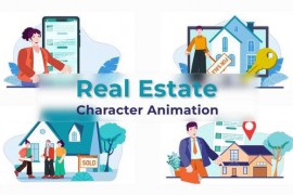 Premiere Pro Real Estate Character Animation Scene 39741205