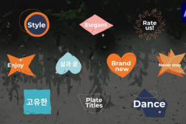 Plate Titles for After Effects 50726413