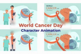 World Cancer Day Premiere Pro Animation 42853195