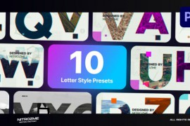 Letters Typography Vol. 01 for Premiere Pro 44905570