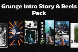 Grunge Intro Story & Reels Pack 49305679