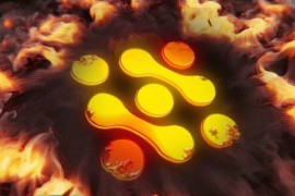 Slow Motion Fire Reveal 48001678