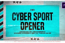 Cyber Sport Intro 43225668