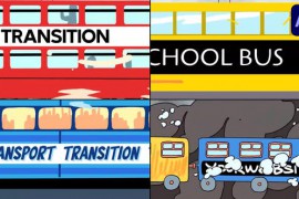 Transport Transition Titles for After Effects 52394685