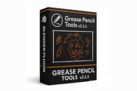 Free Download:Grease Pencil Tools v2.2.3 for Blender