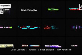 Digital Glitch Text Presets 44399046