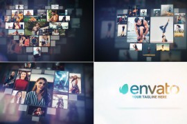 Love Photo Wall // Mosaic Photo Gallery // Logo Reveal 44119822