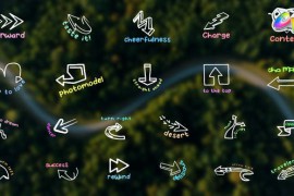Arrows Titles for FCPX 48141000