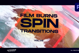 Film Burns Spin Transitions Vol. 03 for Premiere Pro 48174657