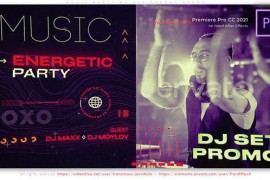Music Party DJ Set Energy Promo 44761831