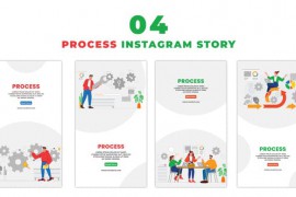 Work Process 2D Animation Instagram Story 47394412