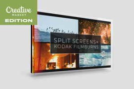 Film Split Screens + Kodak Film Burns – Vamify
